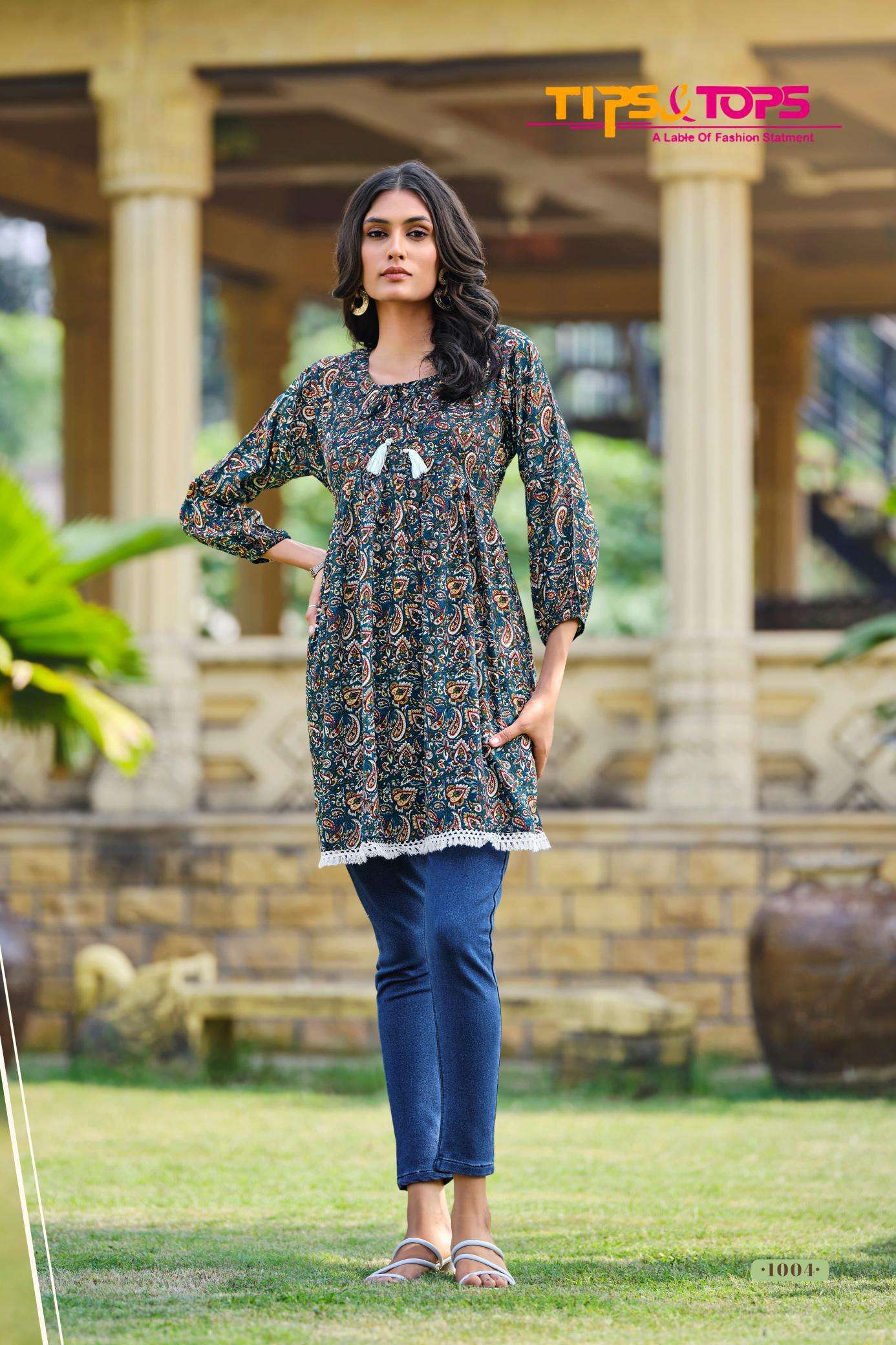 Tips & Tops Looks Vol 7 kurtis wholesale in bangalore