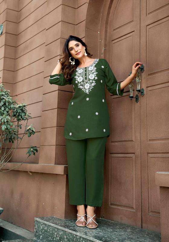 Tips & Tops Polo Co Ord Set Designer kurtis wholesale