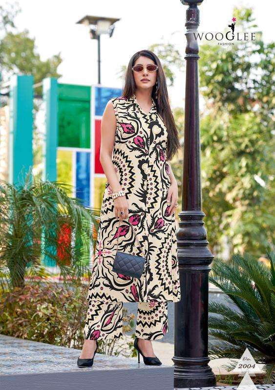 Wooglee Samiksha co ord set wholesale kurti manufacturers in surat