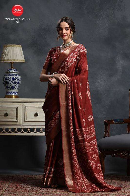 Apple Holland 51 Buy wholesale Saree