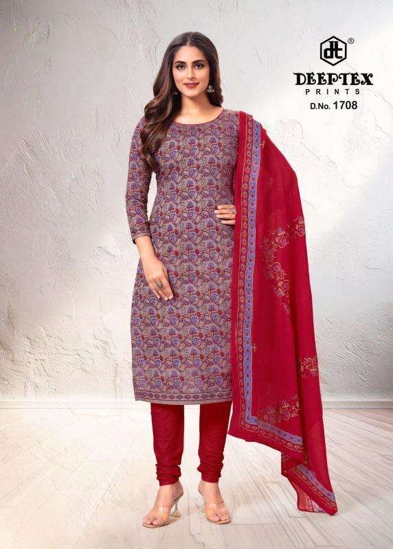 Deeptex Tradition Vol-17 Ladies dress materials in Gujarat