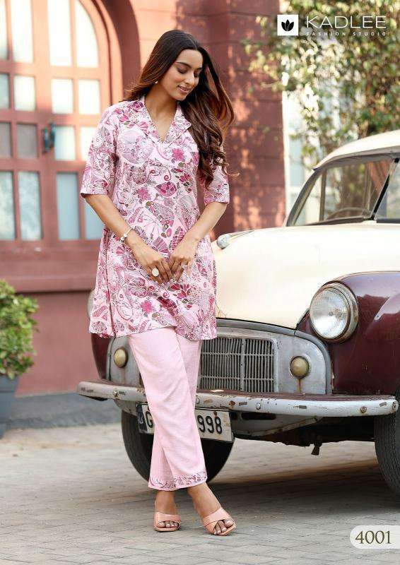 Kadlee Vrunda winter co ord set Kurti wholesalers in India