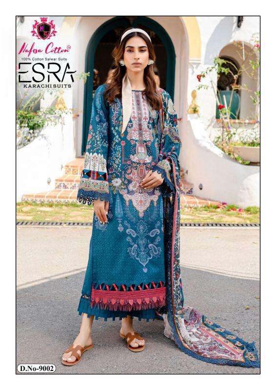 Nafisa Esra Vol-09 Unstitched dress materials in Ahmedabad