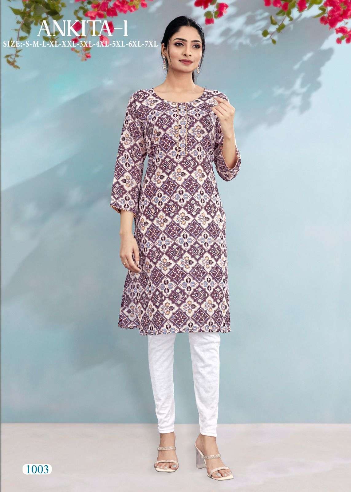 ANKITA-1 RAYON COTTON Kurti 