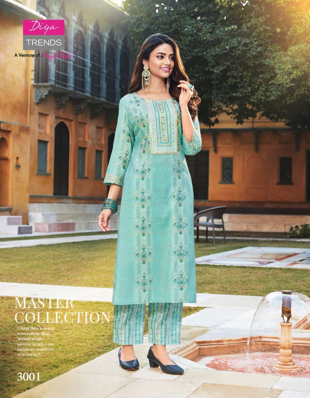 DIYA TRENDS GOLDY VOL-3 KURTI 