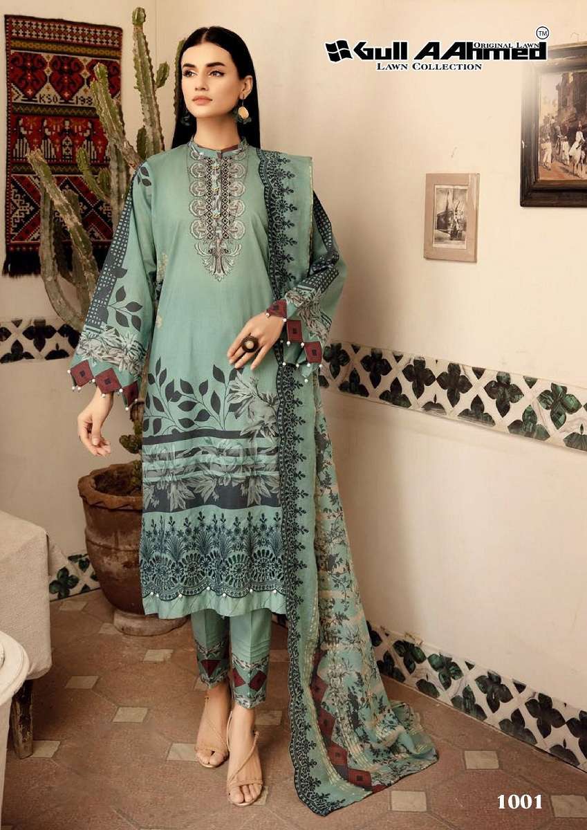 Gull Ahmed Zarqash – Embroidery Lawn Collection