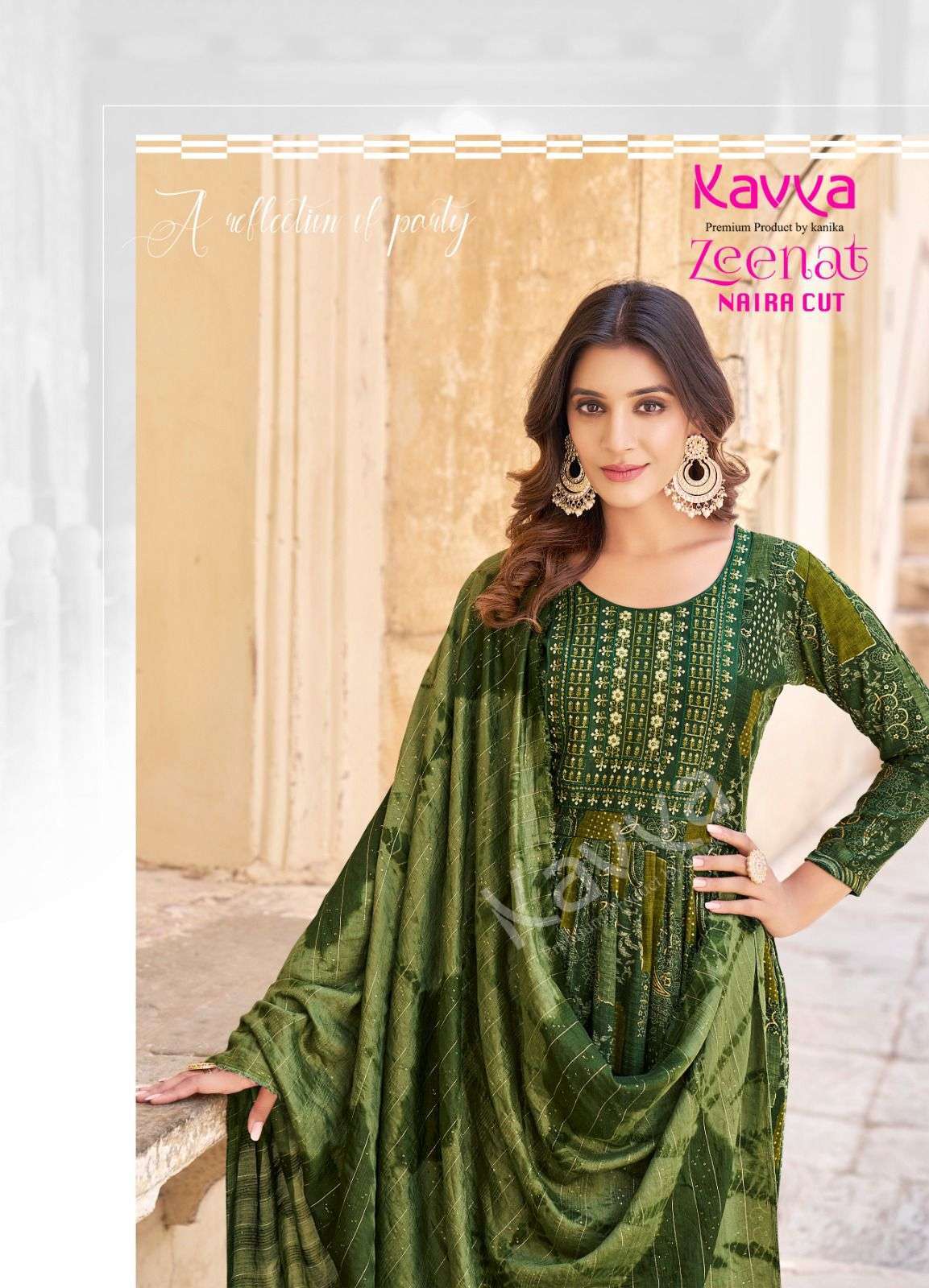 KAVYA ZEENAT VOL 1 Naira Cut Kurti