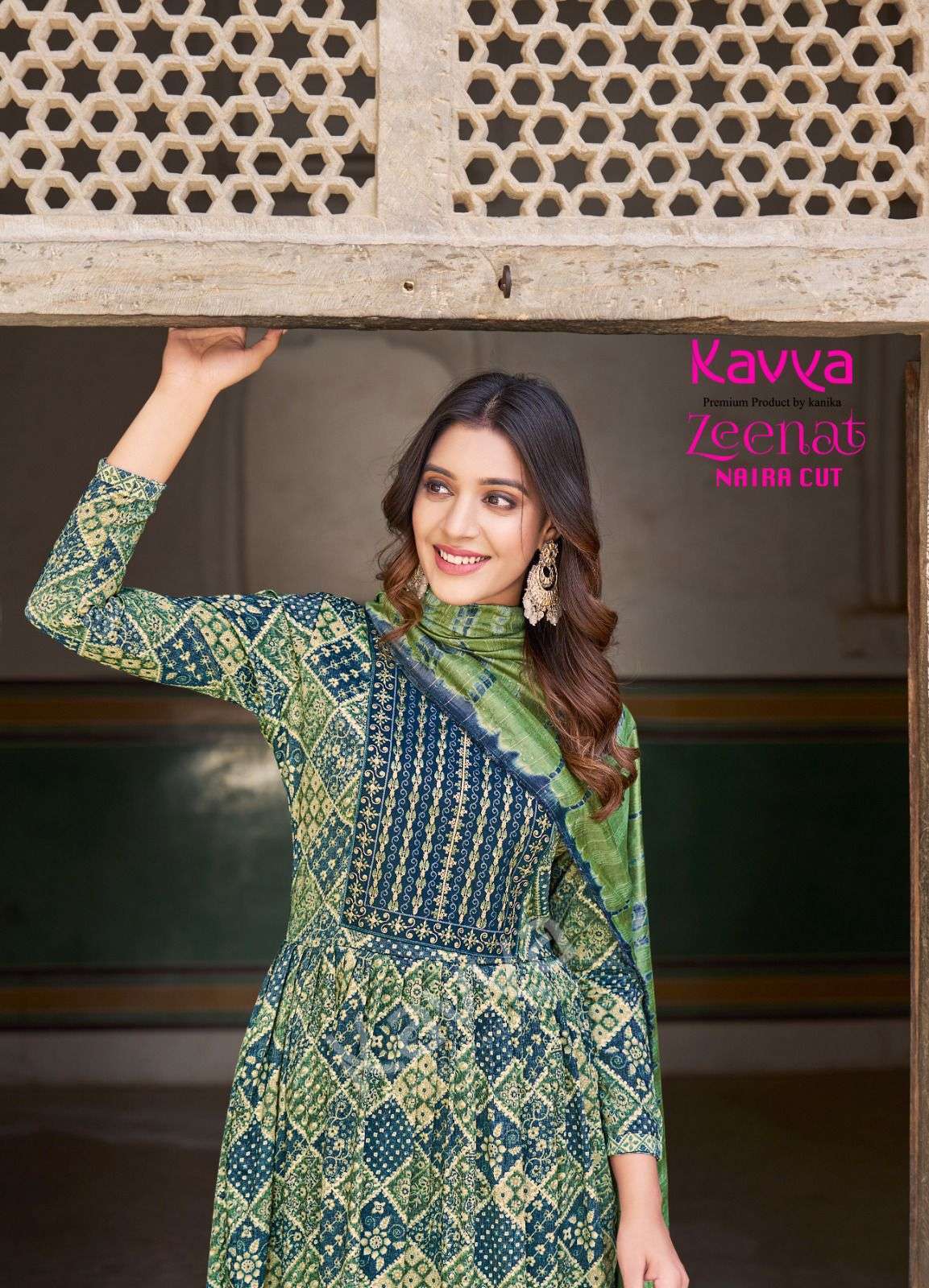 KAVYA ZEENAT VOL 1 Naira Cut Kurti