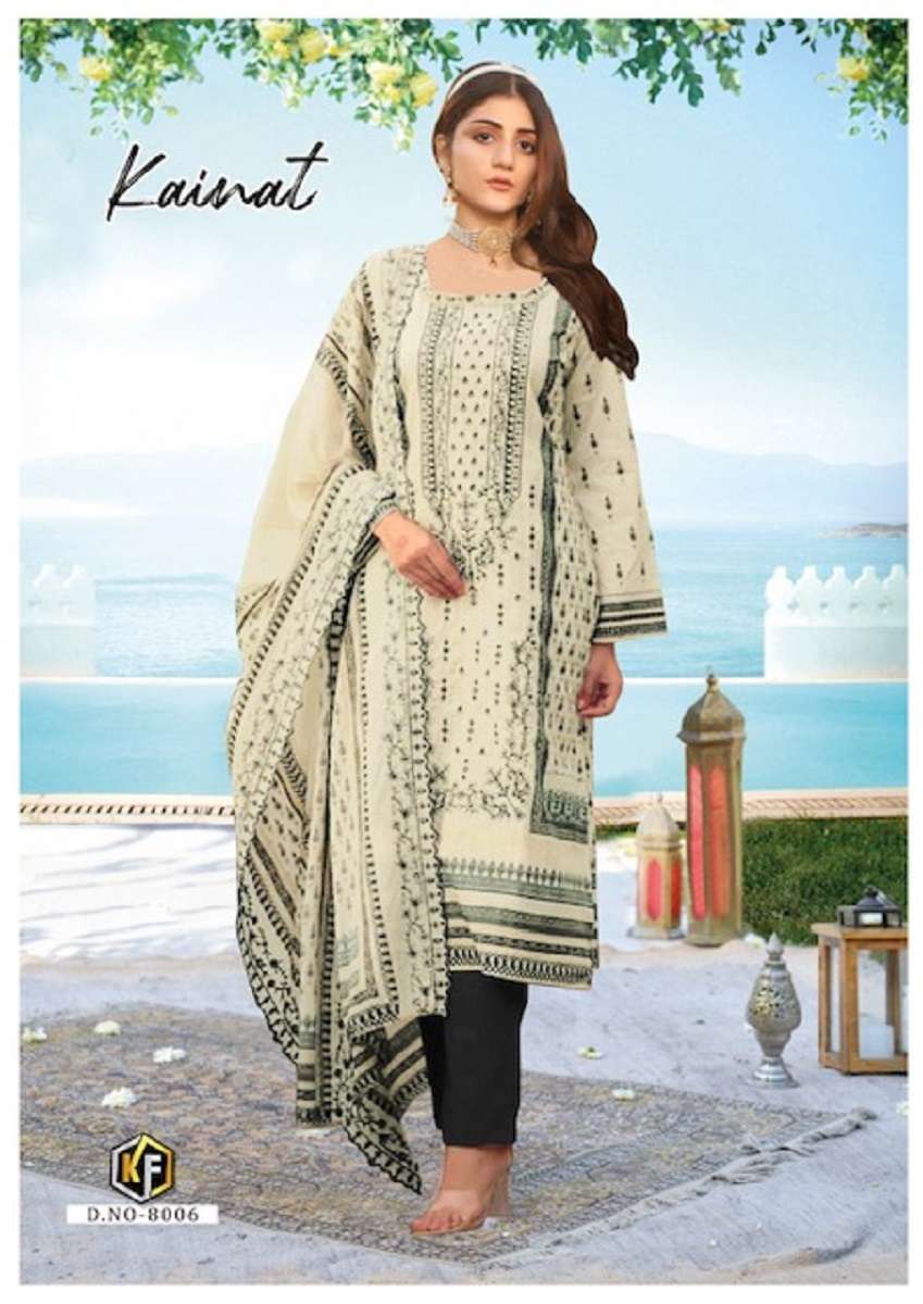 Keval Kainat Vol-8 - cotton  Dress Material - Wholesale