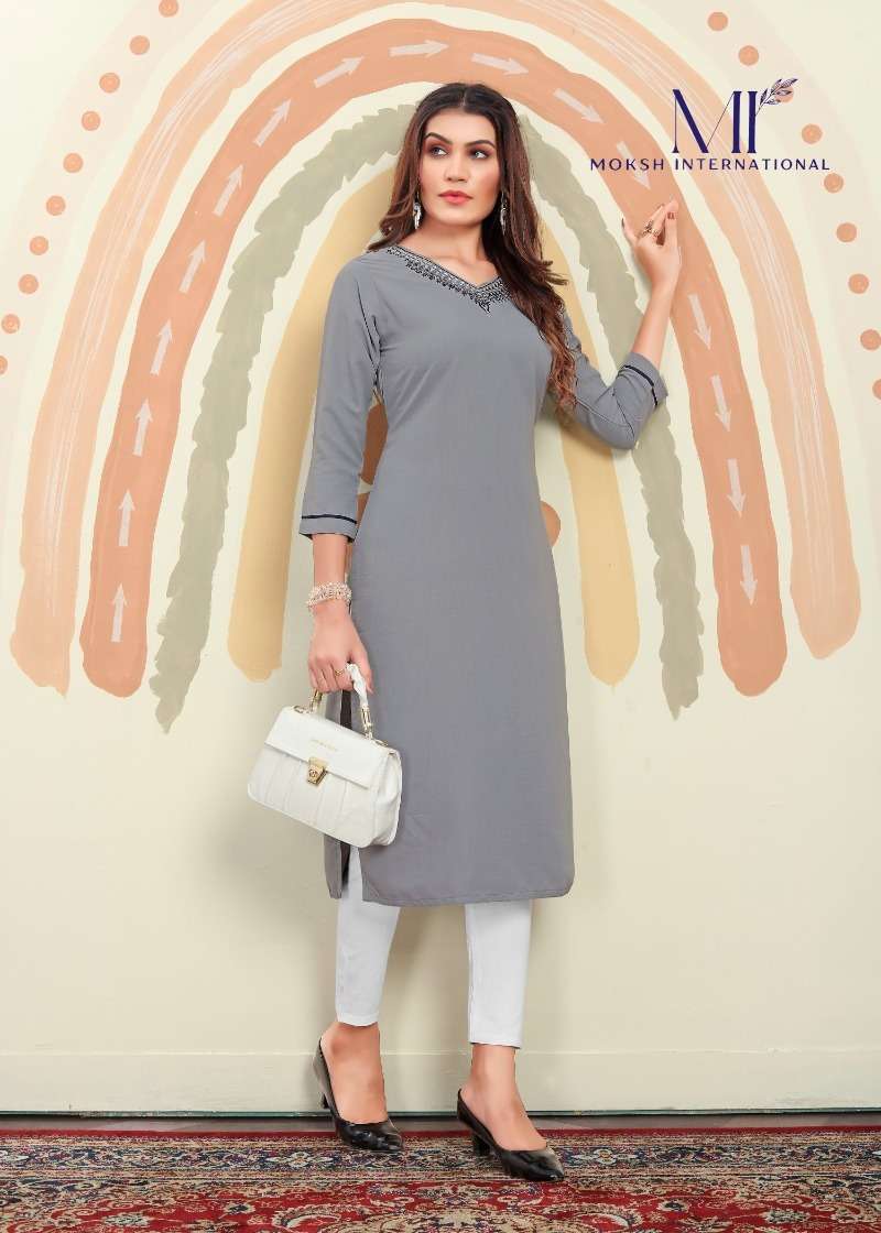 Moksh International Mirror Vol-1 Kurti