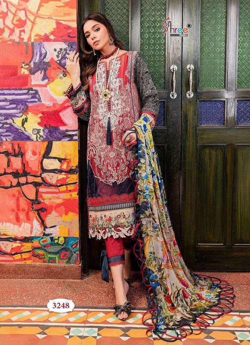 Shree Queens Court Vol 3 Cotton Dupatta Pakistani Salwar Suits