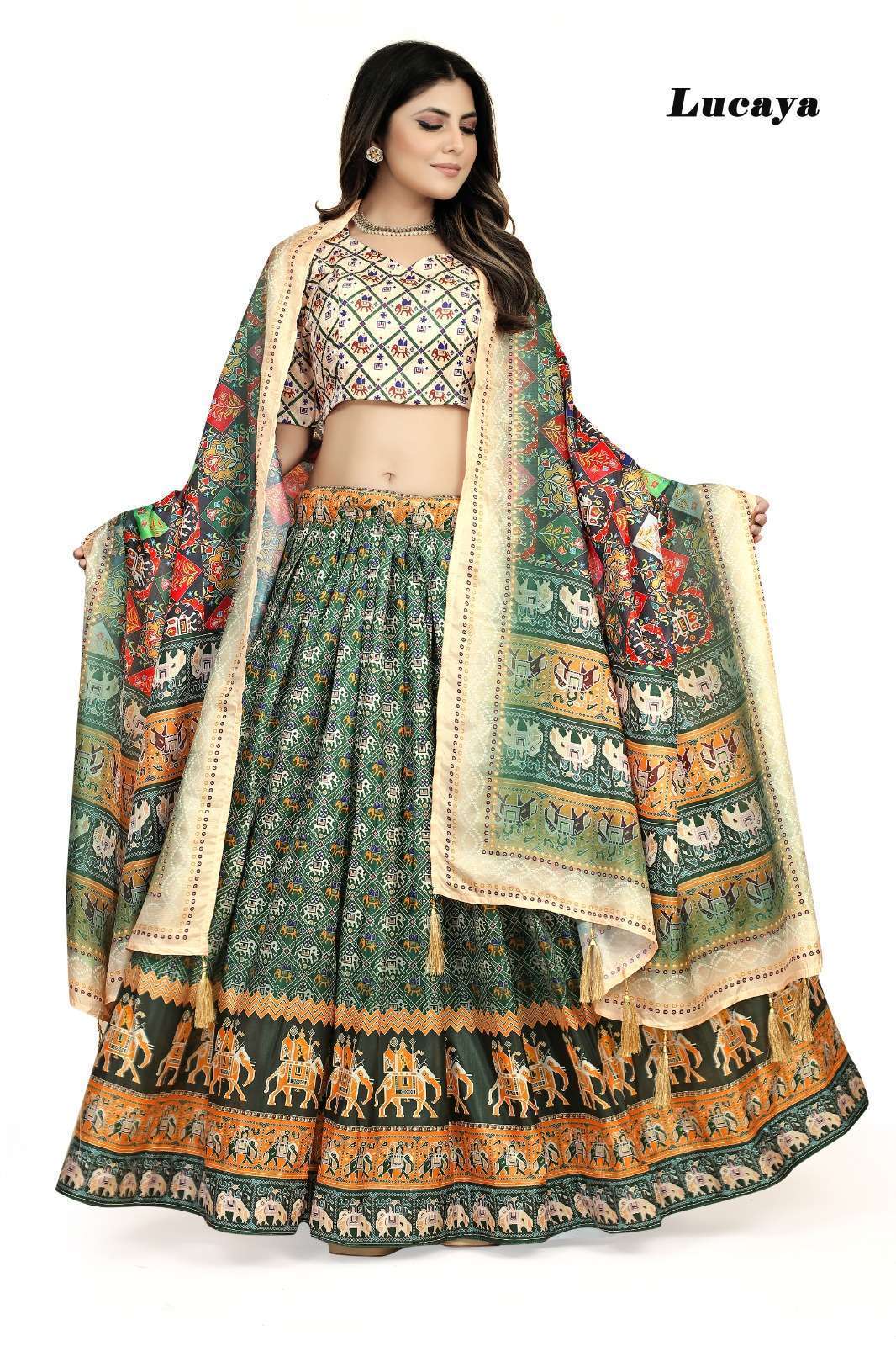 Universal Fashion Lucaya Vol 1401 Digital Printed Lehenga Choli