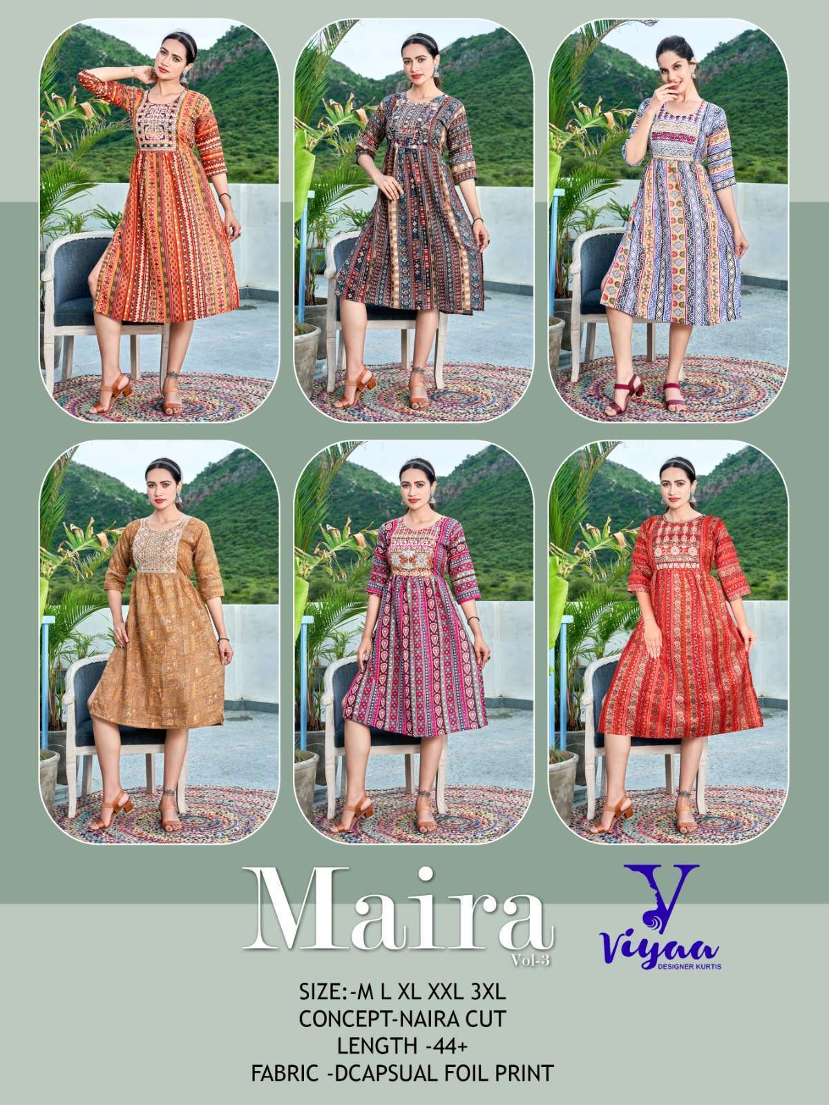 VIYAA DESIGNER MAIRA V3 Kurti