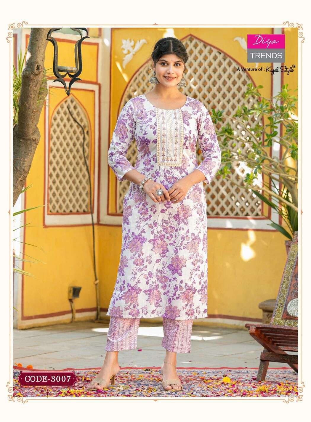 	 DIYA TRENDS COTTON CANDY VOL -3 Kurti 