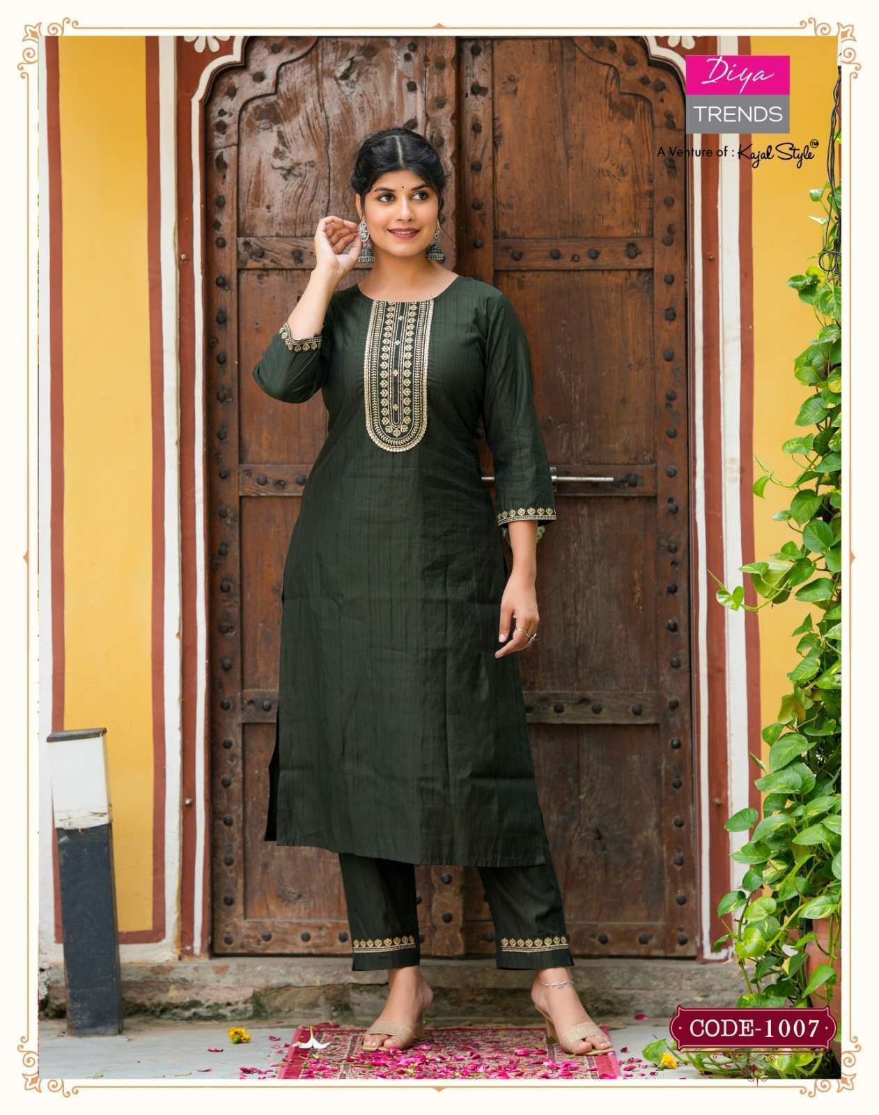 DIYA TRENDS SATRANGI VOL.1  Maslin Kurti