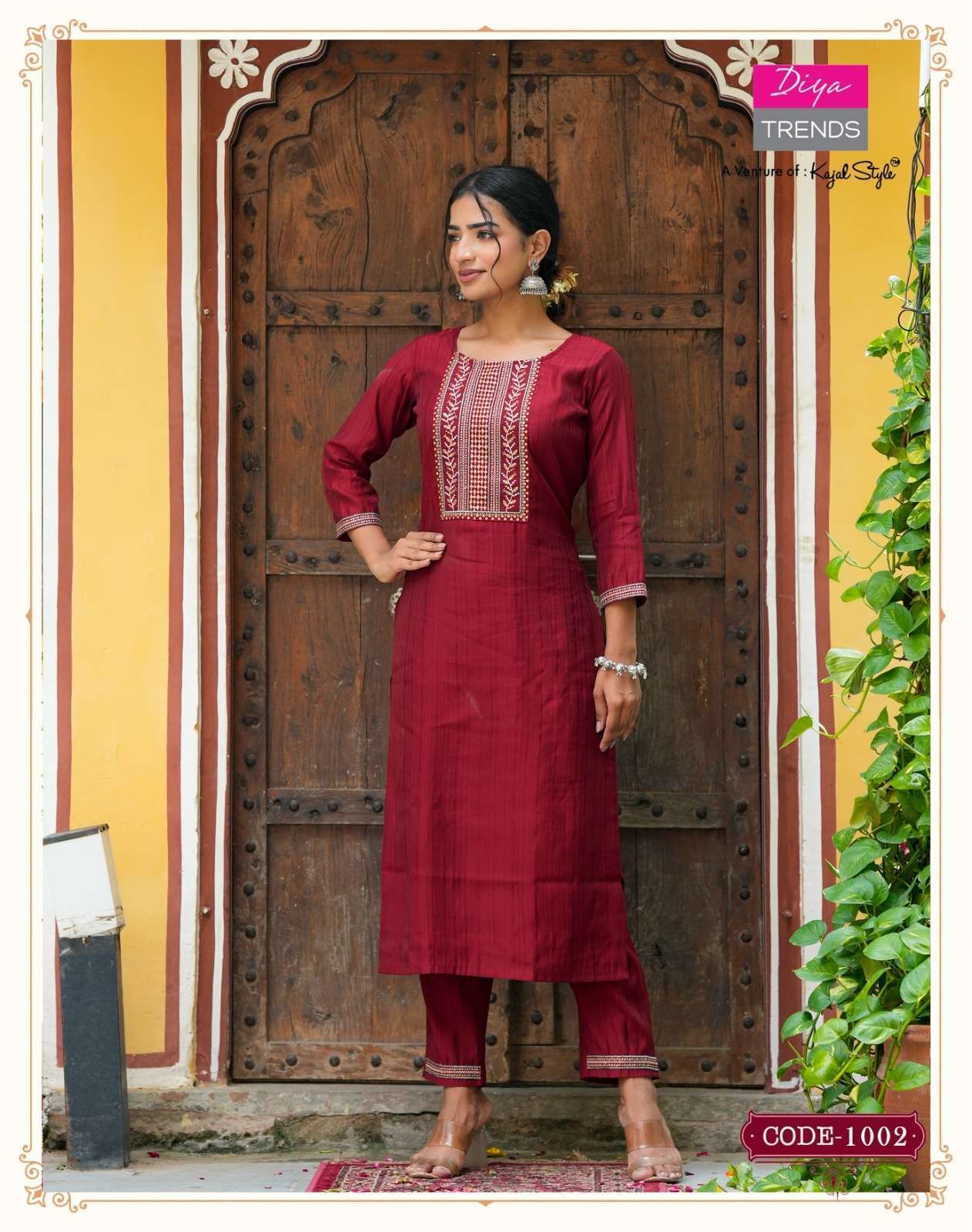 DIYA TRENDS SATRANGI VOL.1  Maslin Kurti