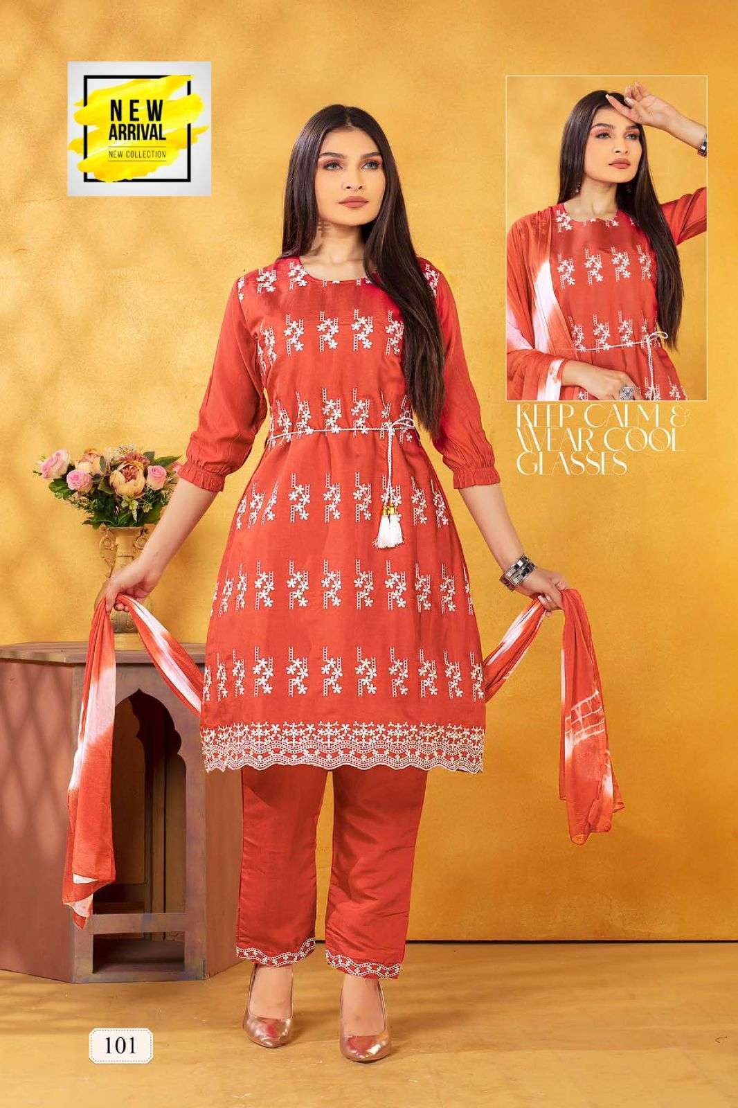 Golden Elegance Designer Vol-1 Kurti 