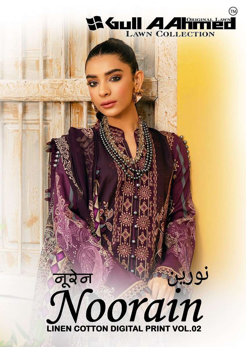 Gull Aahmed Noorain Vol-2 – Dress Material - Wholesale surat