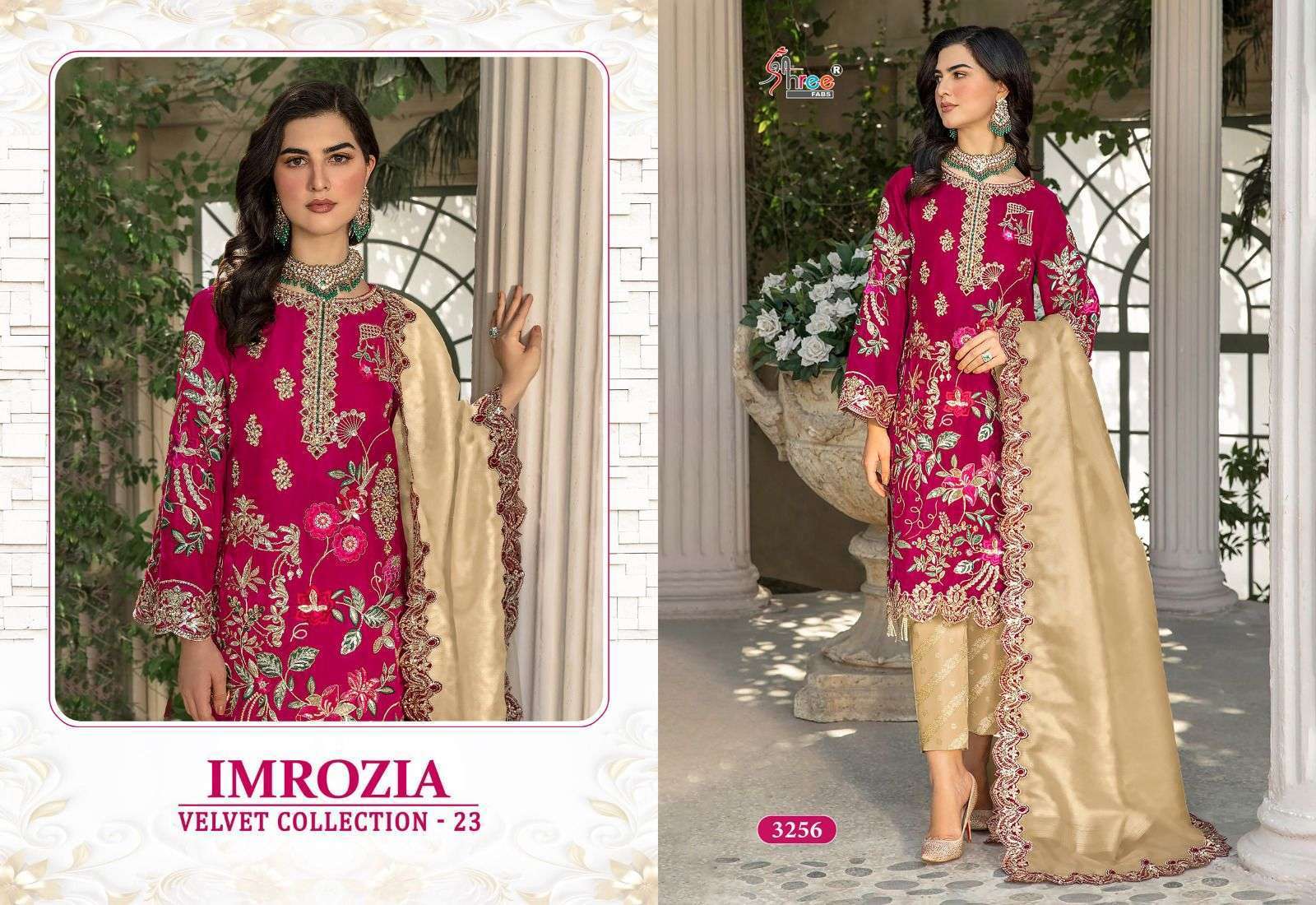 Imrozia Velvat With Heavy Embrodered Salwar Kameez Wholesale SURAT