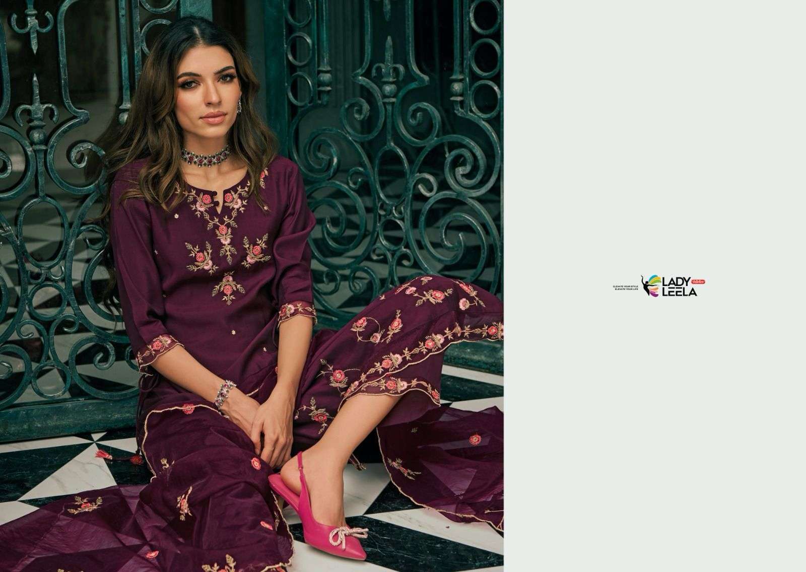 LADY LEELA RAABTA Kurti