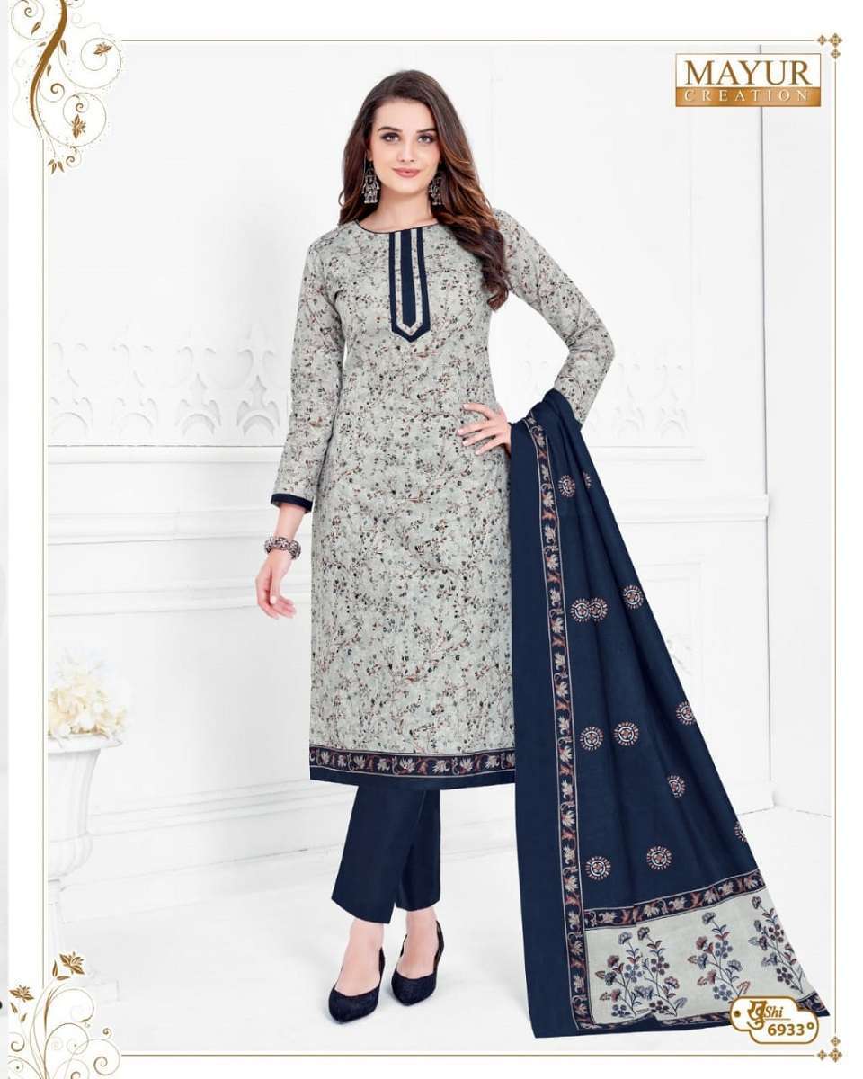 Mayur Khushi Vol-69 Cotton Dress Material Wholesale surat