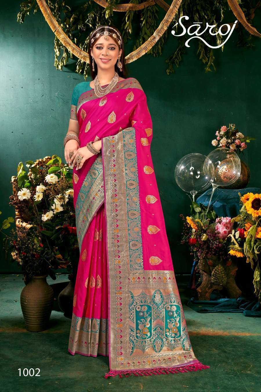 Traditional Khan Irkal Saree In Two Color : The Morani Fashion