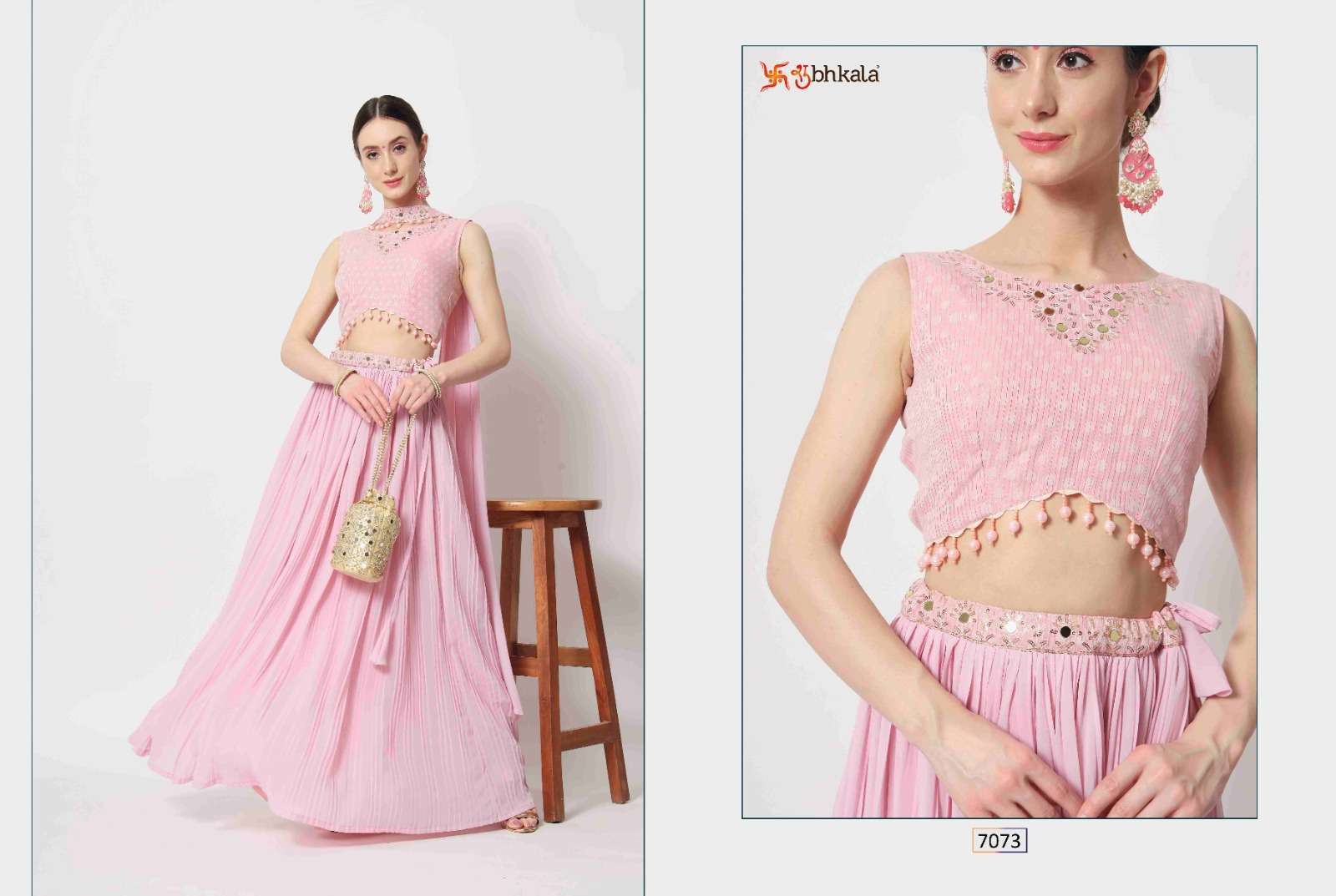 Bridal Lahenga Choli Wholesaler at Rs.5500/1 in surat offer by Neni Fashion