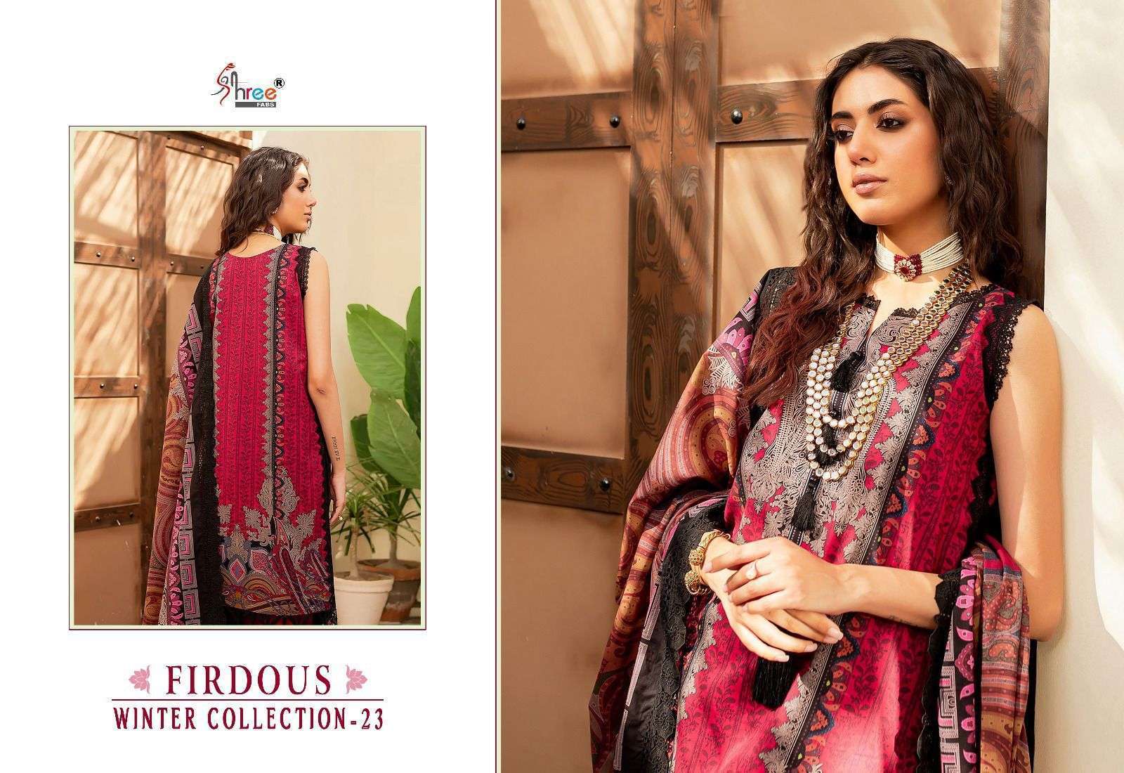 Firdous Winter Collection - 23 Salwar Kameez Wholesale collection in india