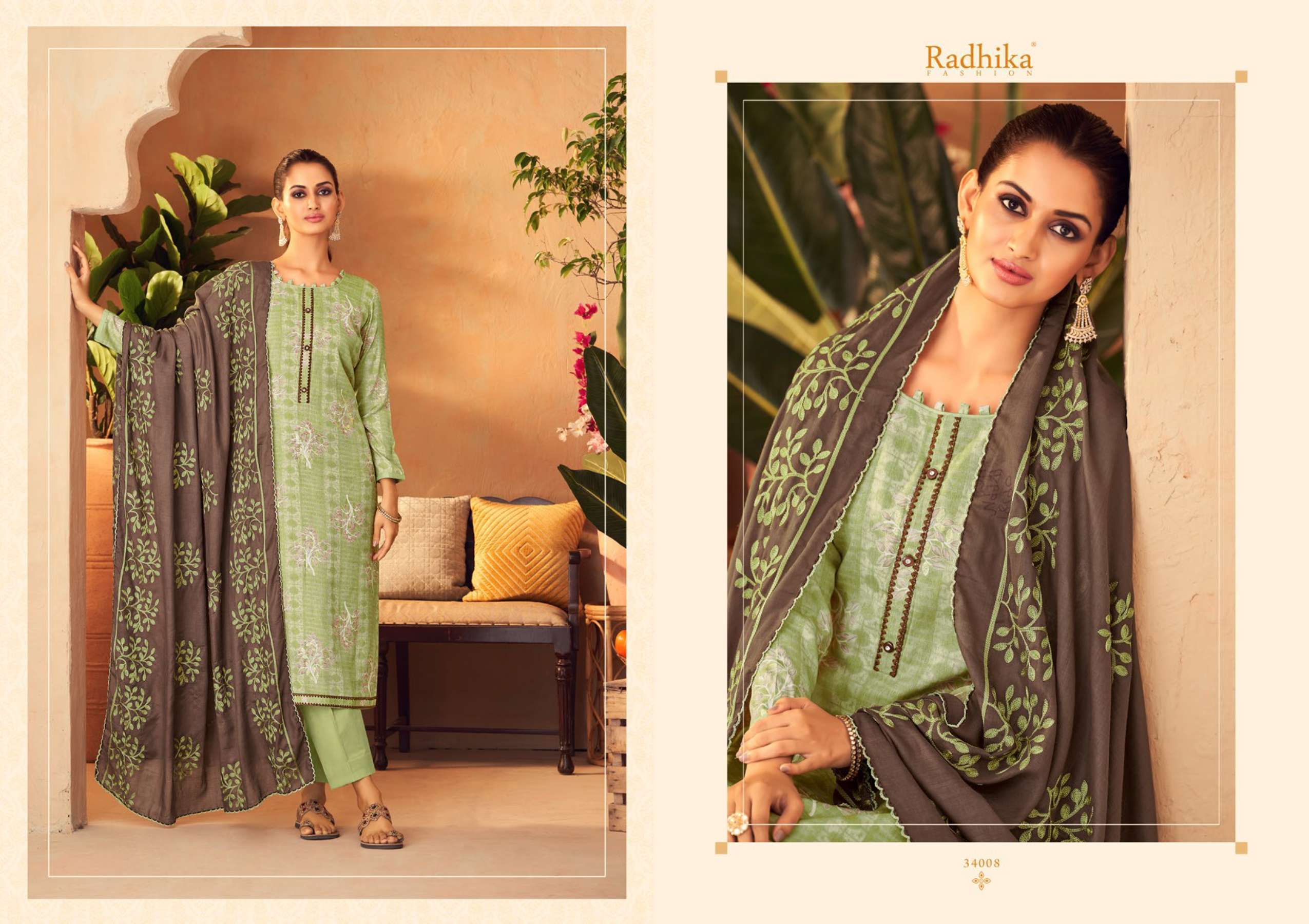 Radhika Blossom 11 Ready Made Kurti Pant Dupatta Wholesale market in india