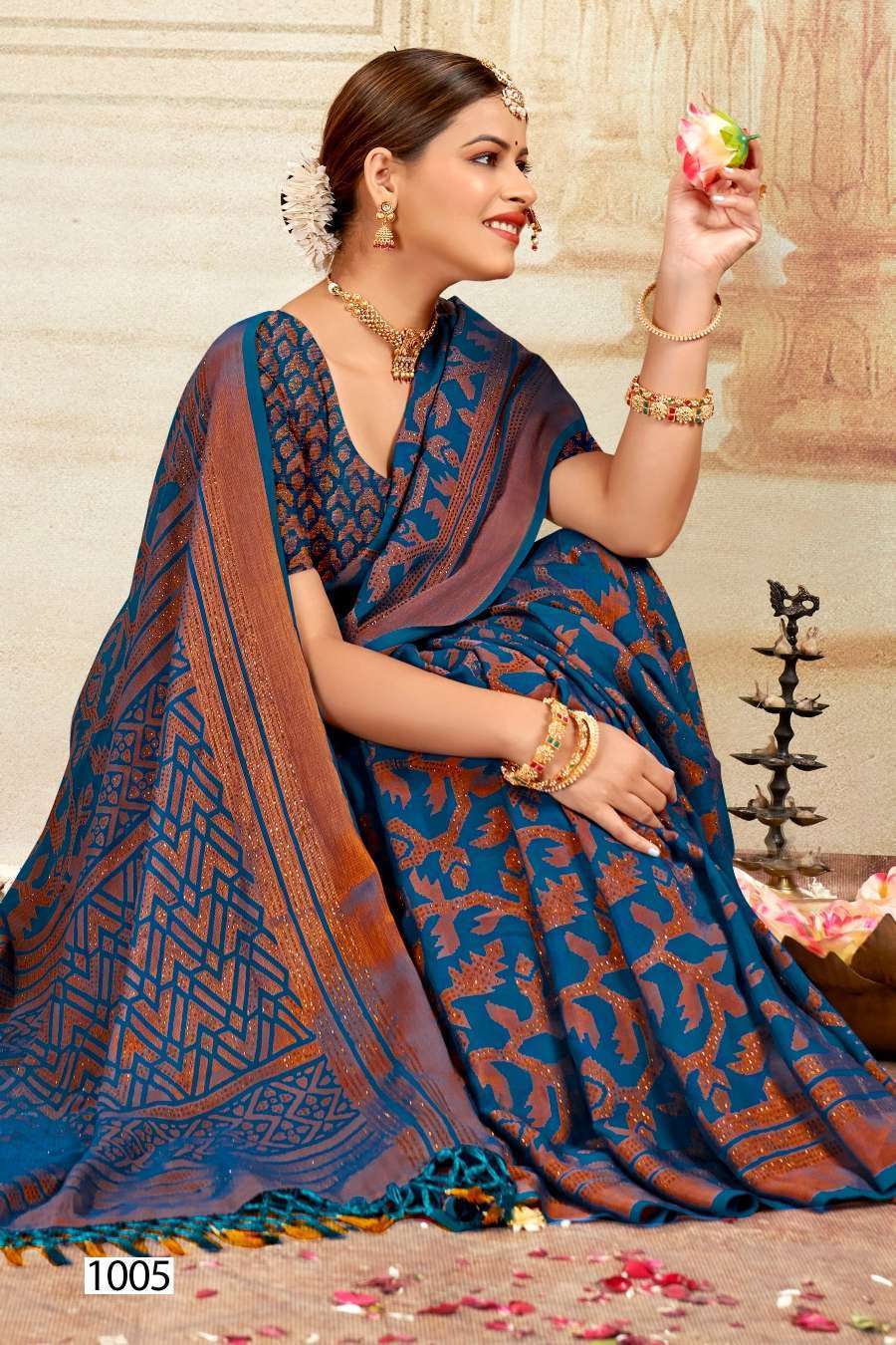 saroj ghungroo vol 3 fancy designer sarees wholesale mamnufacture in india 1 2023 11 08 16 01 03