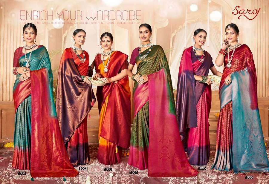 Surat Textile Hub Rajtex presents kaarigari silk 9001 to 9006 series indian  ethnic wear pure paithani silk sar… | Saree designs, Indian ethnic wear,  Art silk sarees