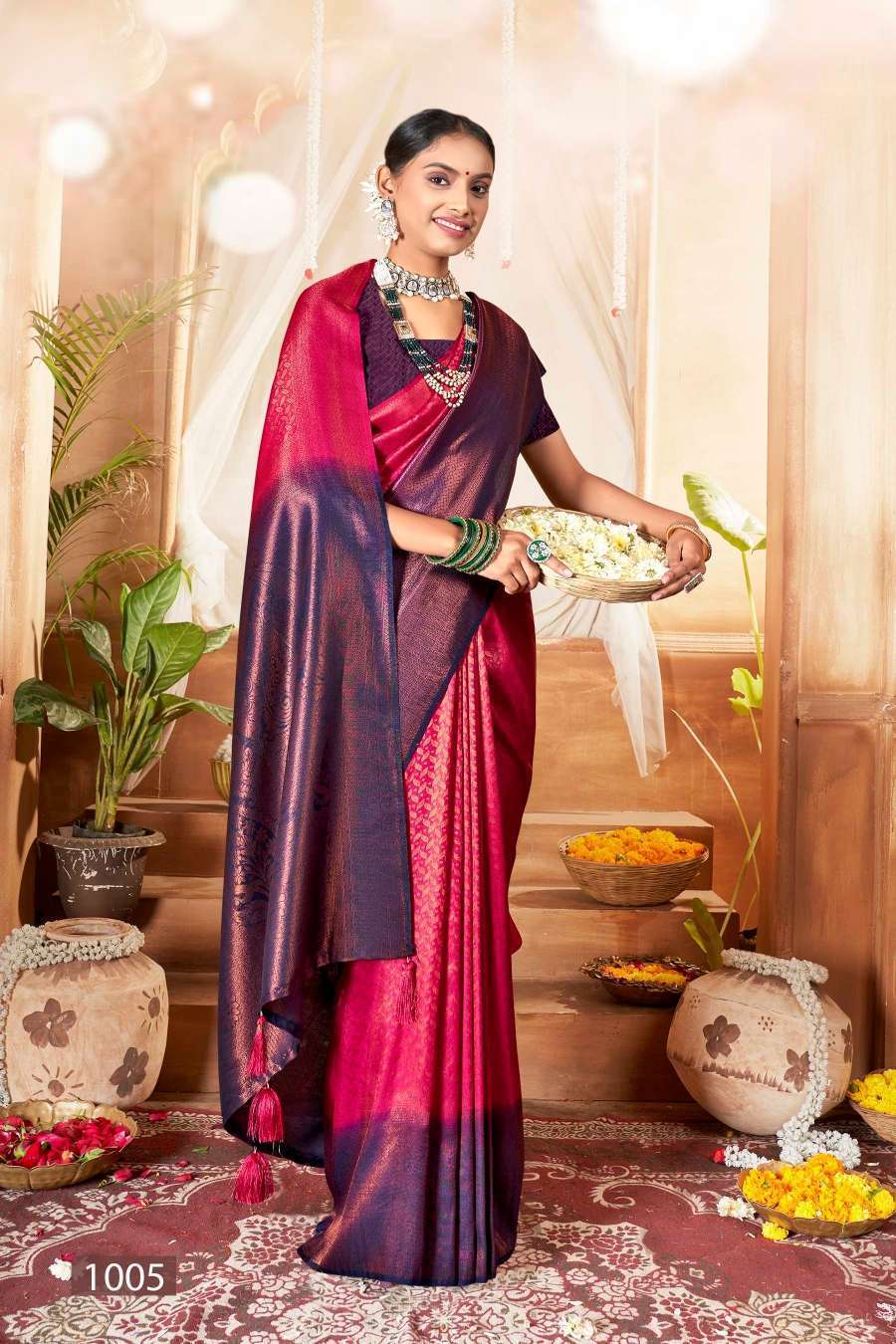 silk saree at Rs.649/Piece in surat offer by rv fashion