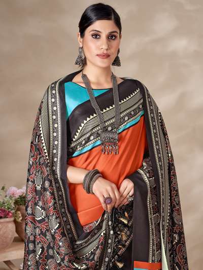 Gujarati Saree Look 2024 | www.gemologytidbits.com