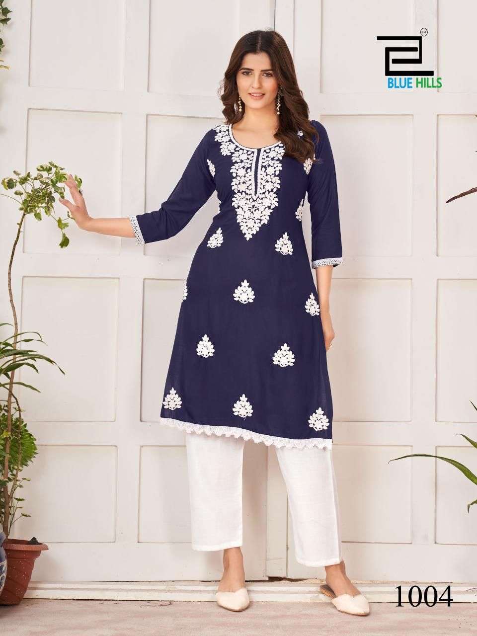 Blue Hills Nawab Rayon Designer Only Kurti Kurti bulk buying