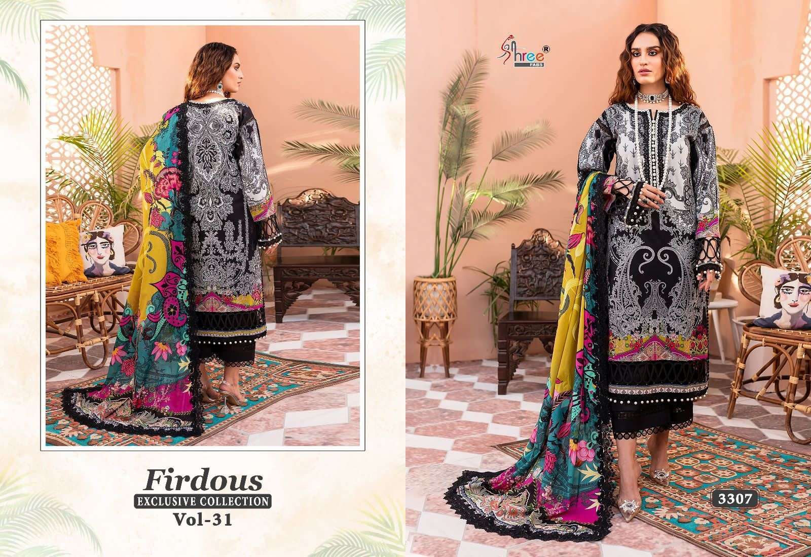 FIRDOUS EXCLUSIVE COLLECTION VOL-31 COTTON Indian Salwar Kameez Boutiques