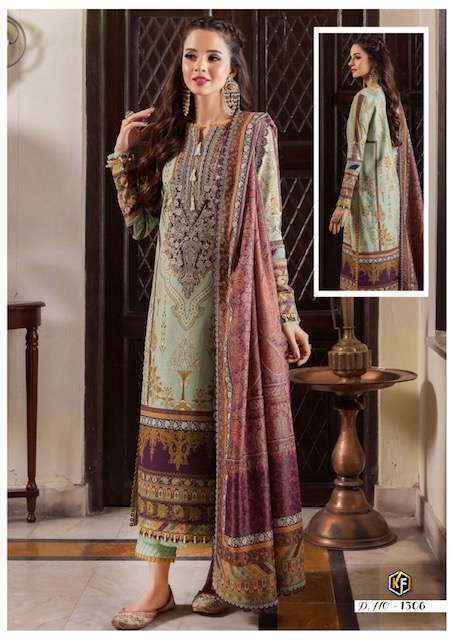 JS Priya Noor Fatima Cotton dress material wholesale