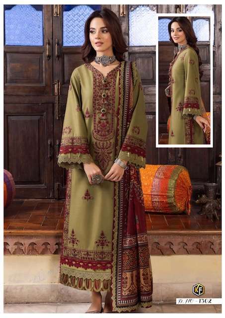 Keval Rangrez Vol-3 –pakistani suits Banarasi Zari Work