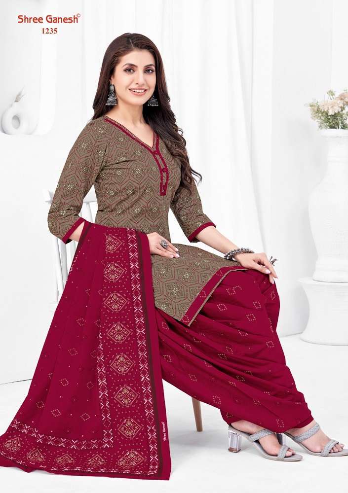 Shree Ganesh Bandhni Patiyala Special Vol-2 -Dress Material  Wholesale Women Dresses India