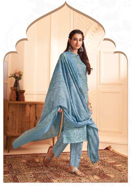 Ganesha Bandhani 5 Regular Wear Cotton Designer Dress Material Collection  Catalog