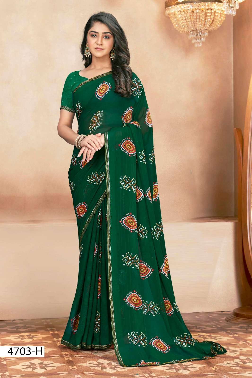 Digital Print Latest Saree Designs 2021 | Sky Blue Saree Digital Print