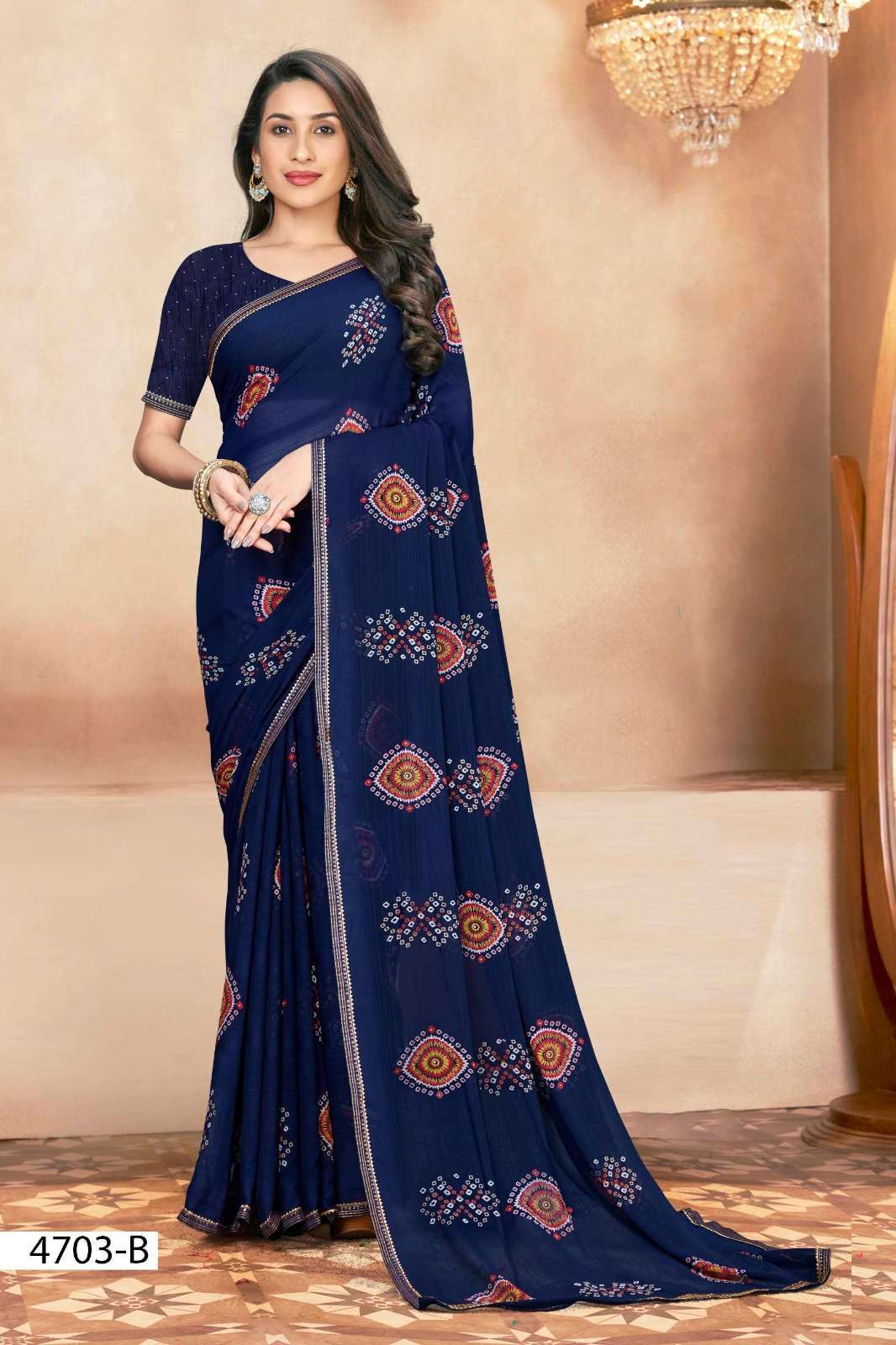 Latest Designer Georgette Printed Saree, 5.5 m (Separate Blouse Piece) at  Rs 649 in Surat