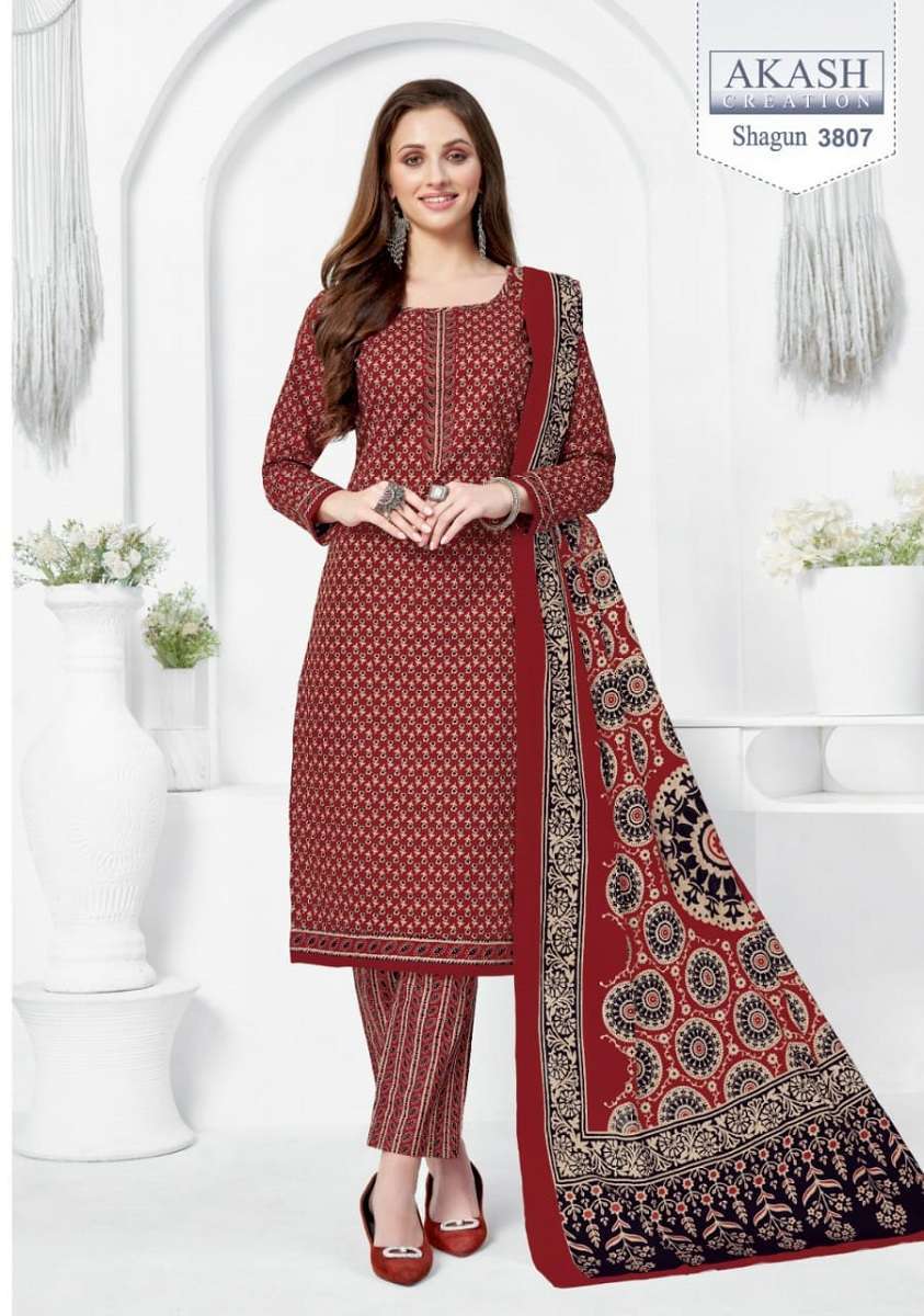 ALOK TAJ SOFT COTTON 03 QURBAT PICH LADIES DRESS MATERIAL