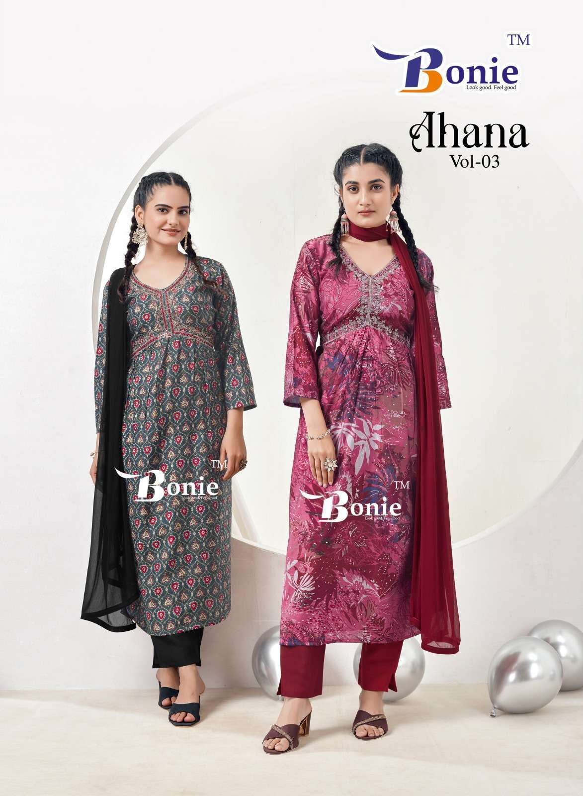 BONIE AAHANA VOL 3 Kurtis in Bulk Surat