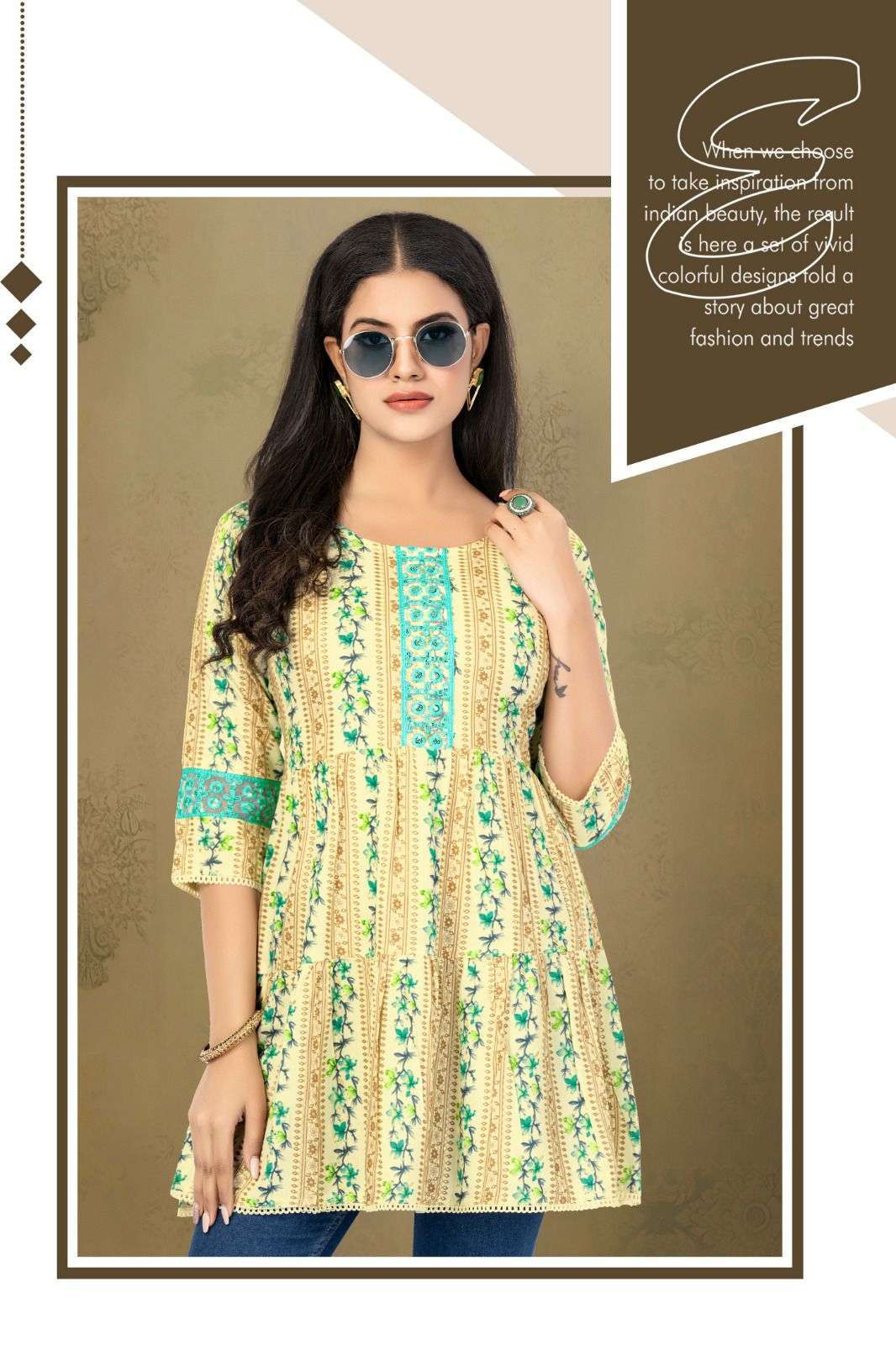 HIRWA SHEFALI-3 Cheap kurtis wholesale