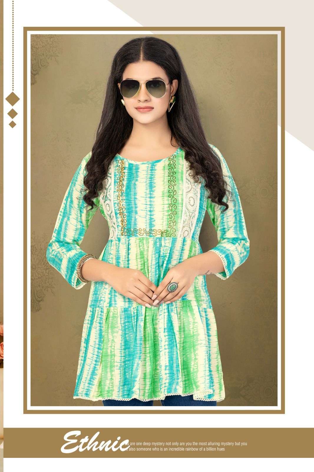 HIRWA SHEFALI-3 Cheap kurtis wholesale