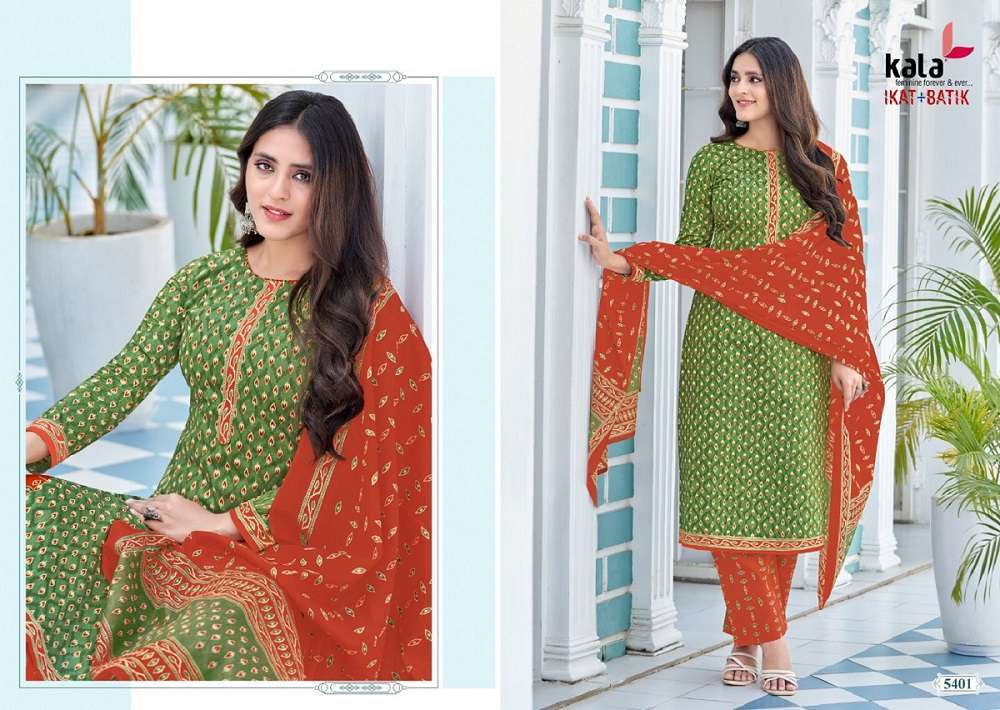 Kala Ikat Batic Dress Material Wholesale dress materials suppliers