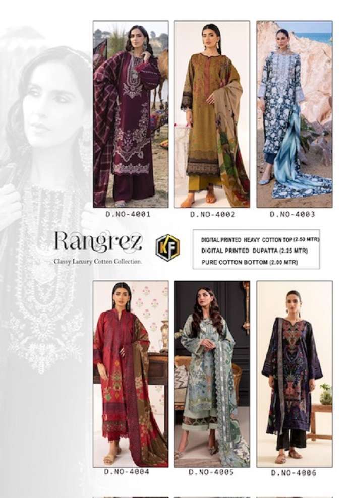 Keval Rangrez Vol-4 -Dress Material  manufacturers