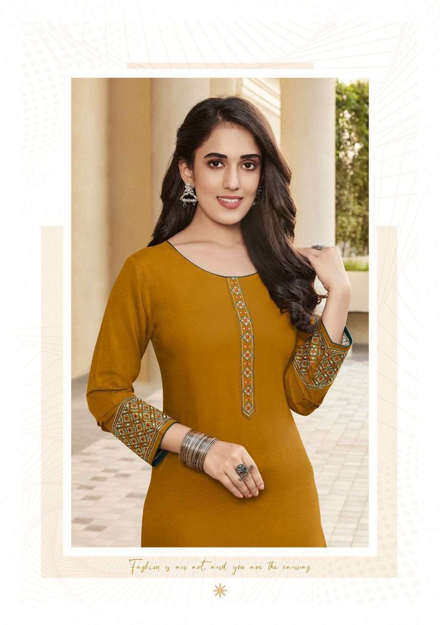  Ladies Flavour Serena vol-8 Kurti wholesalers in Ahmedabad