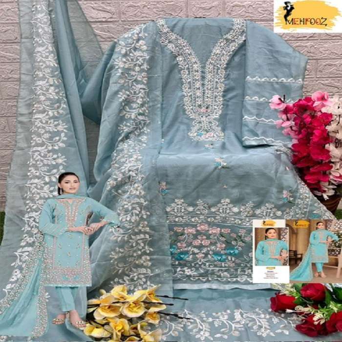 BAROQUE ORGANZA SALWAR SUIT 1019