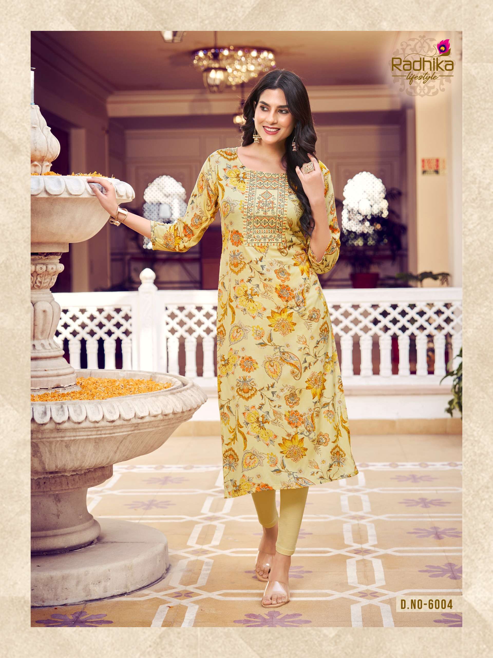 RADHIKA lifestyle PAHEL VOL 6 Kurti manufacturers in India